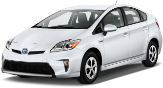 A picture of our Toyota Prius