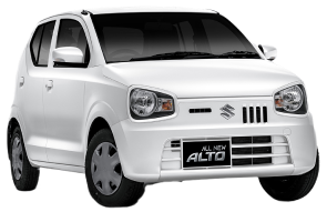 A picture of our Suzuki Alto