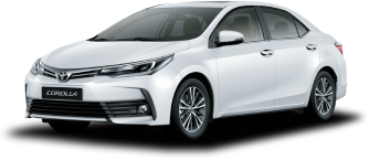A picture of our Toyota Corolla